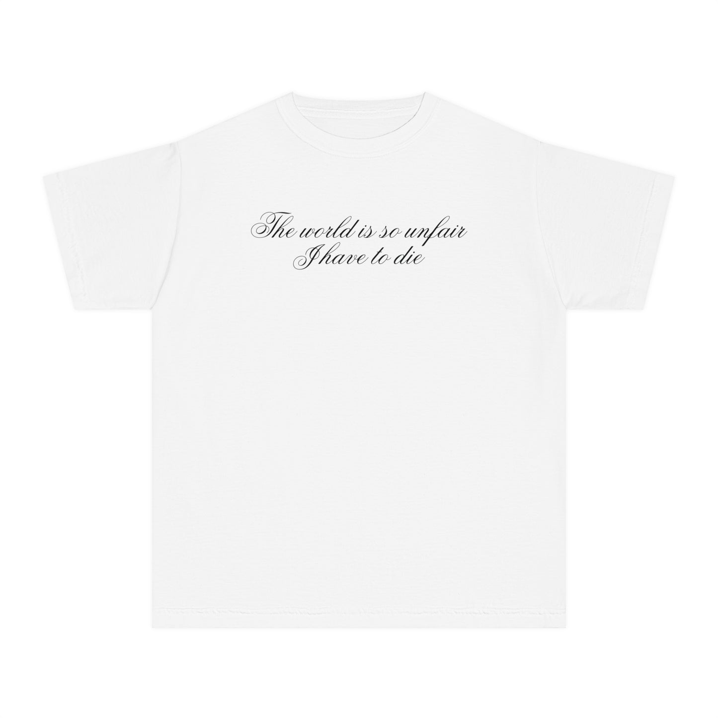 SO UNFAIR BABY TEE. (premium)