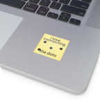 Dots Square Vinyl Sticker