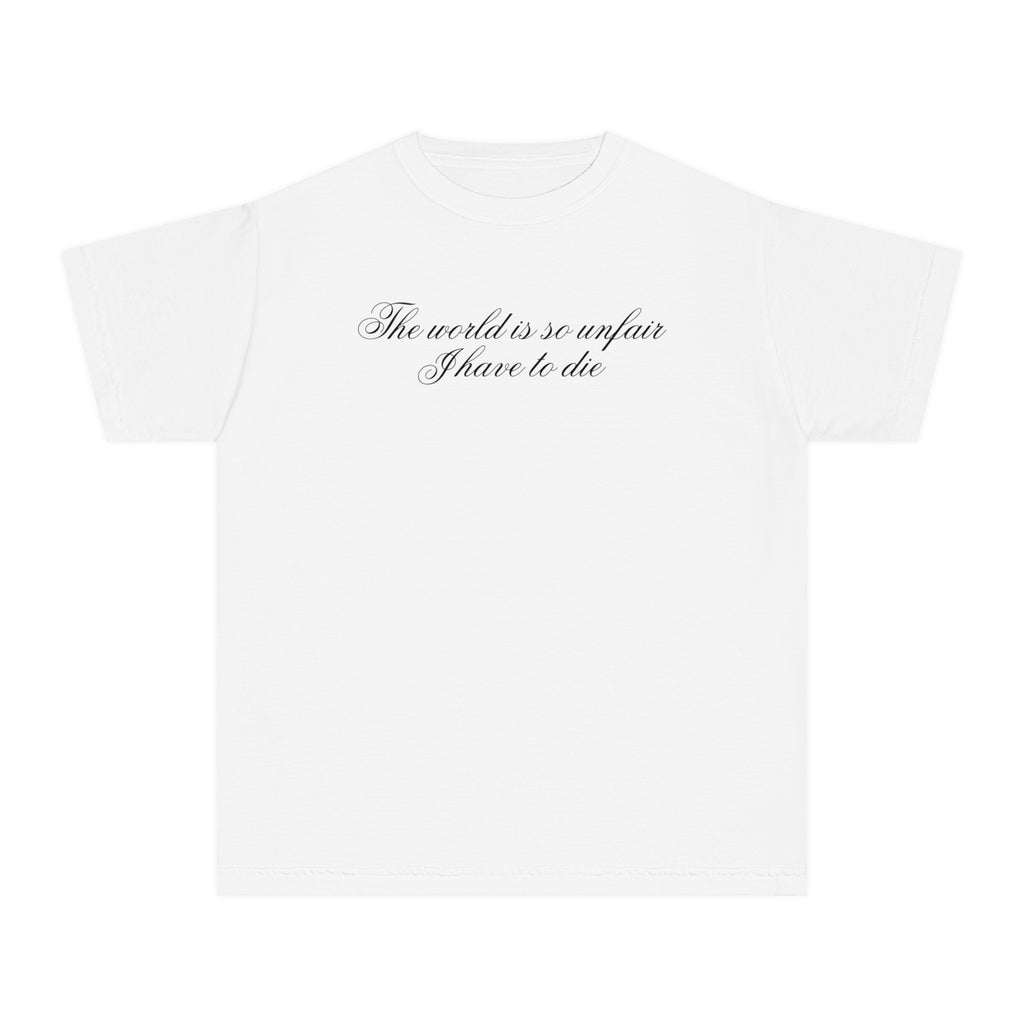 SO UNFAIR BABY TEE. (premium)