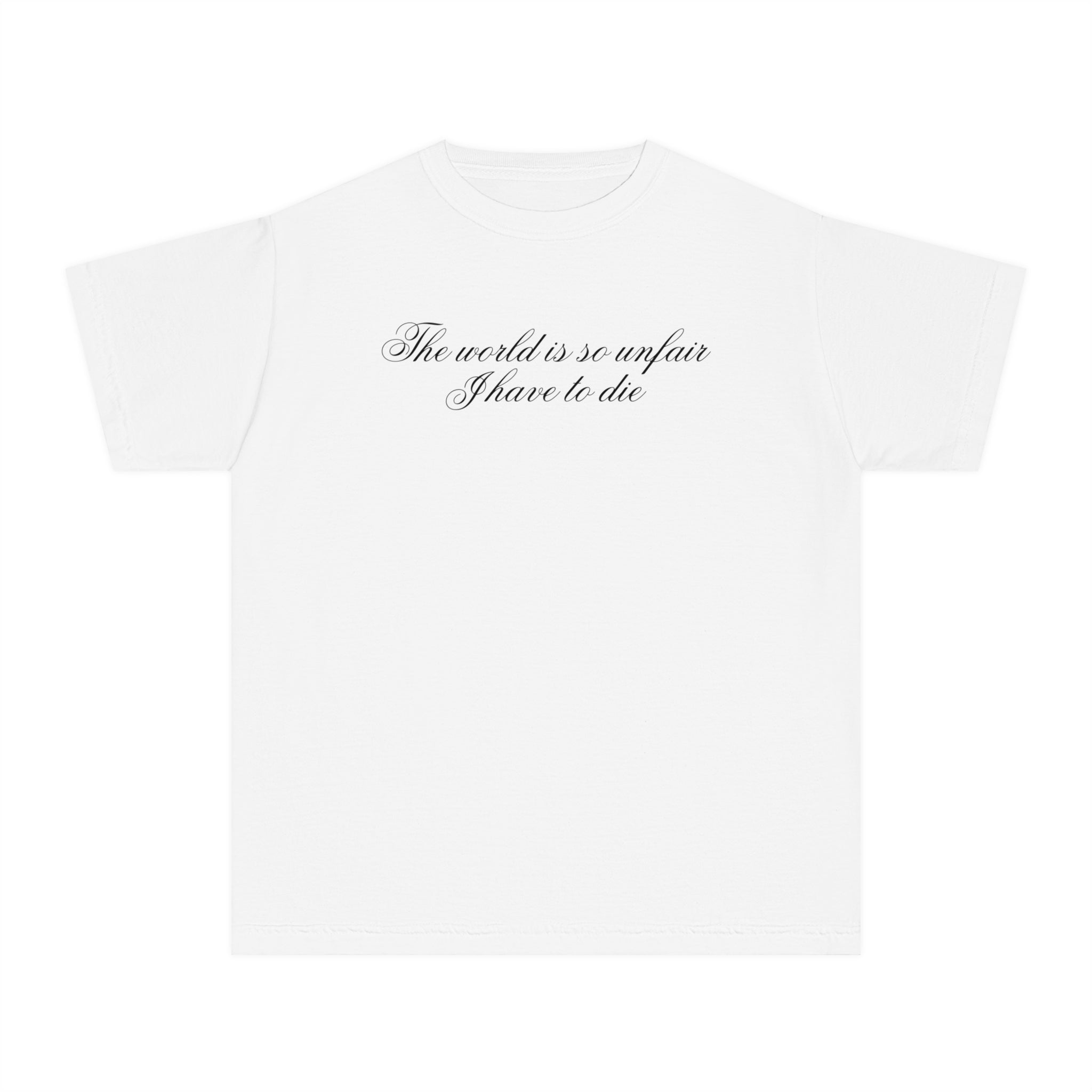 SO UNFAIR BABY TEE. (premium)