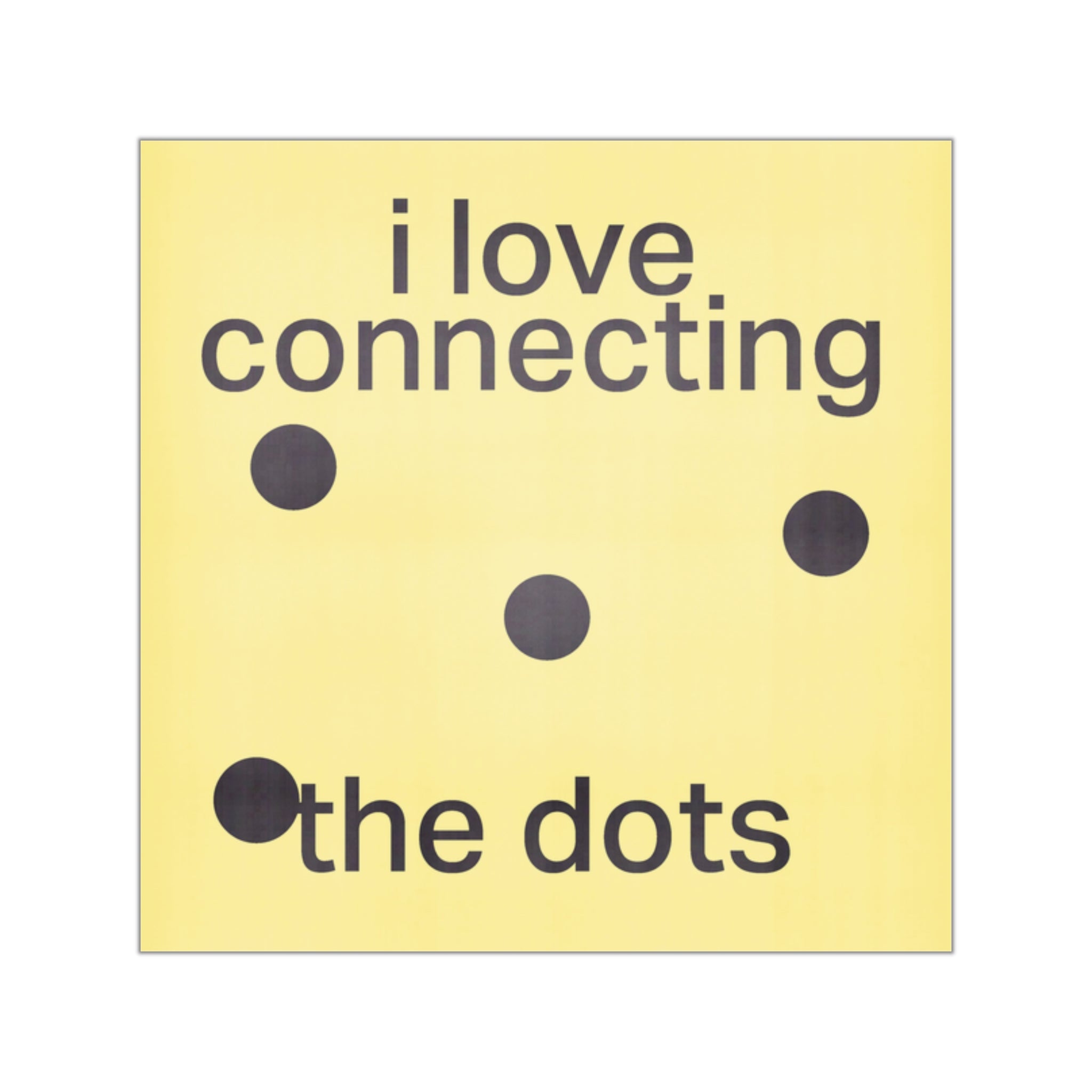 Dots Square Vinyl Sticker