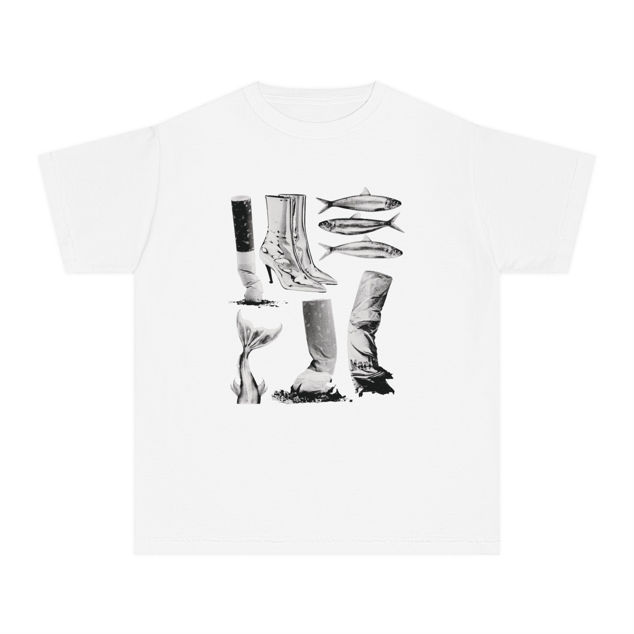 MISHMASH BABY TEE. (premium)